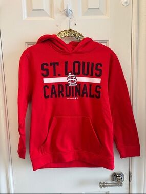 St. Louis Cardinals Kids Red Hooded Sweatshirt